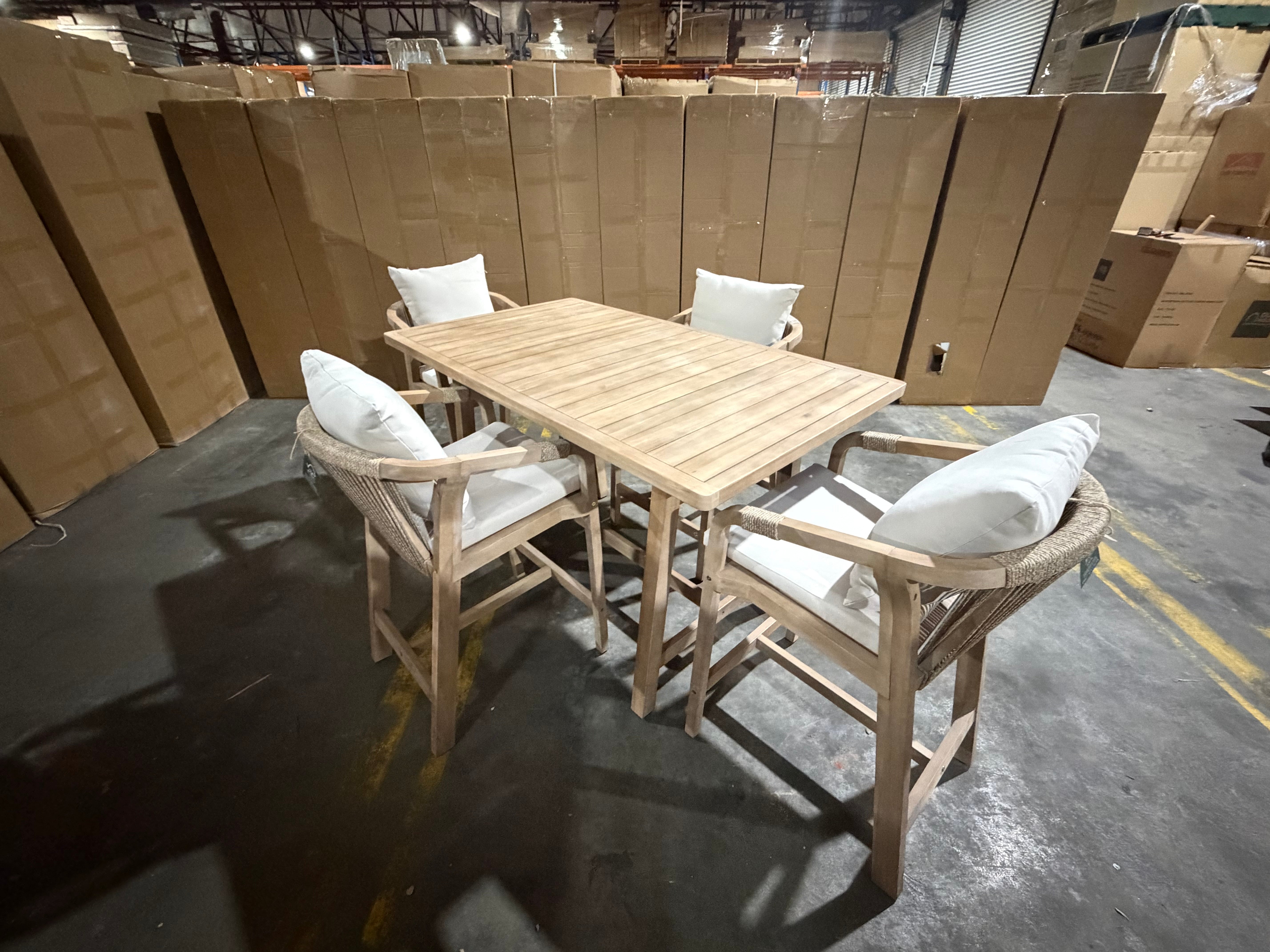 Replay 5pce Outdoor Bar Set