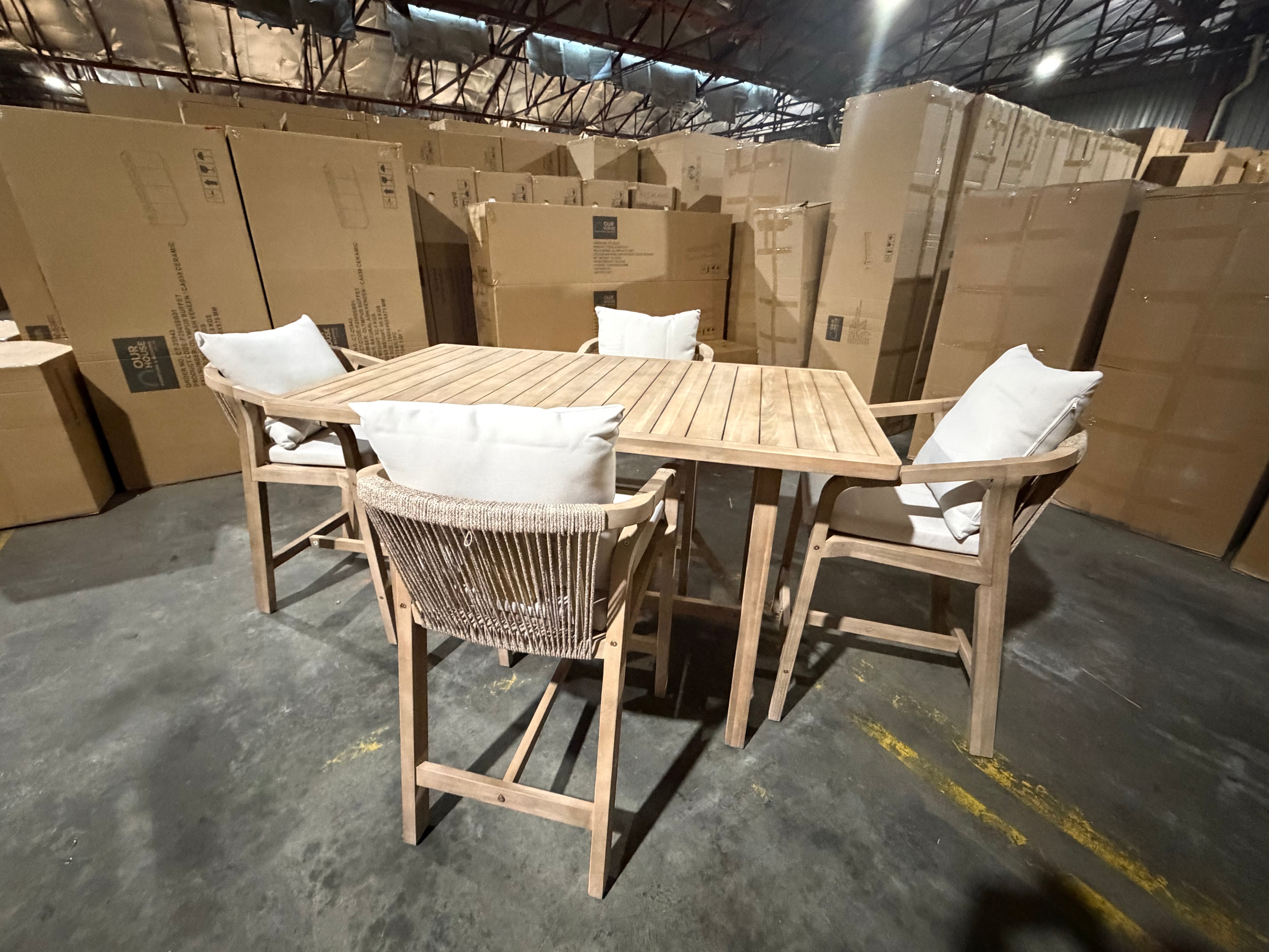 Replay 5pce Outdoor Bar Set