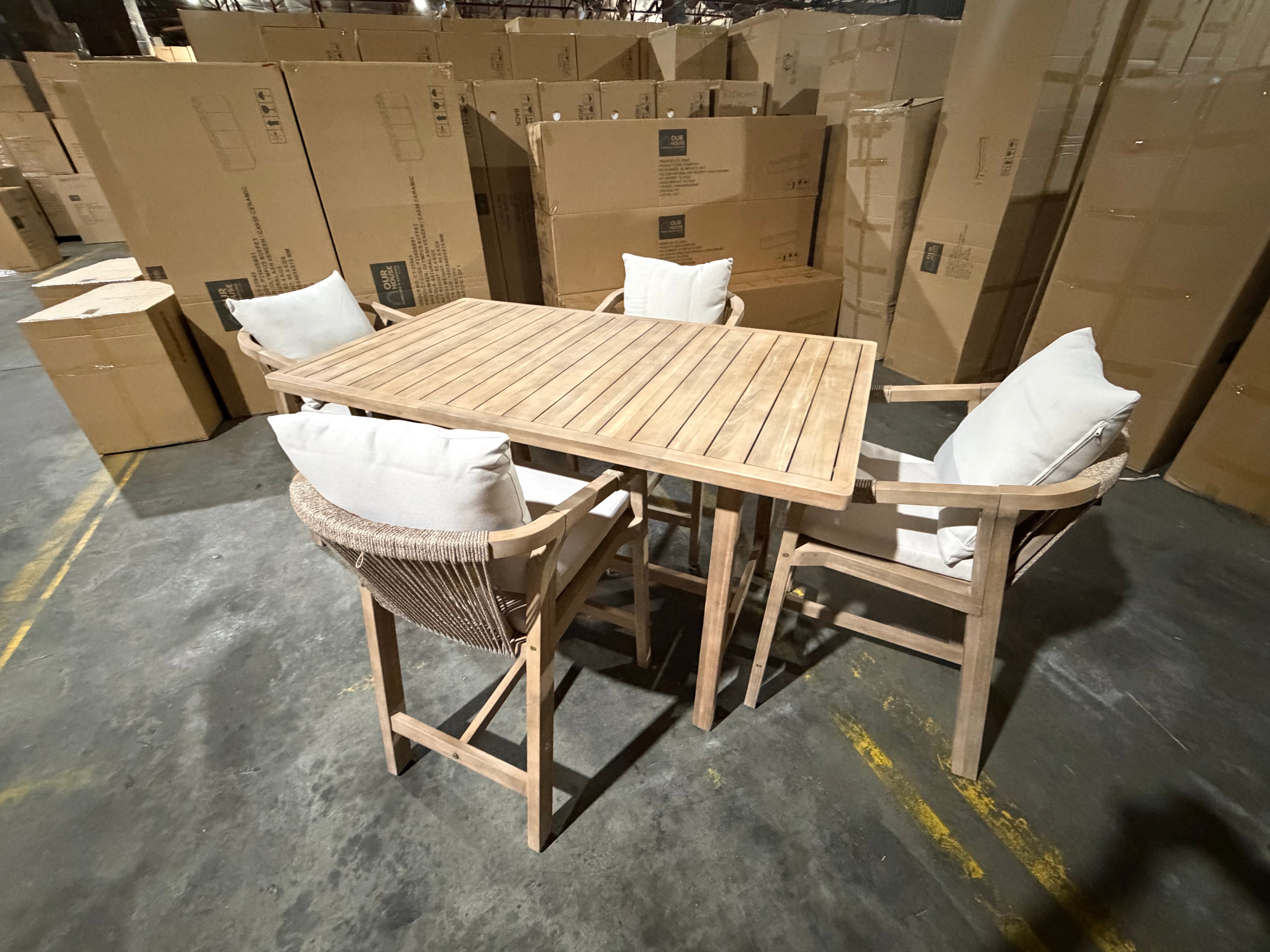 Replay 5pce Outdoor Bar Set