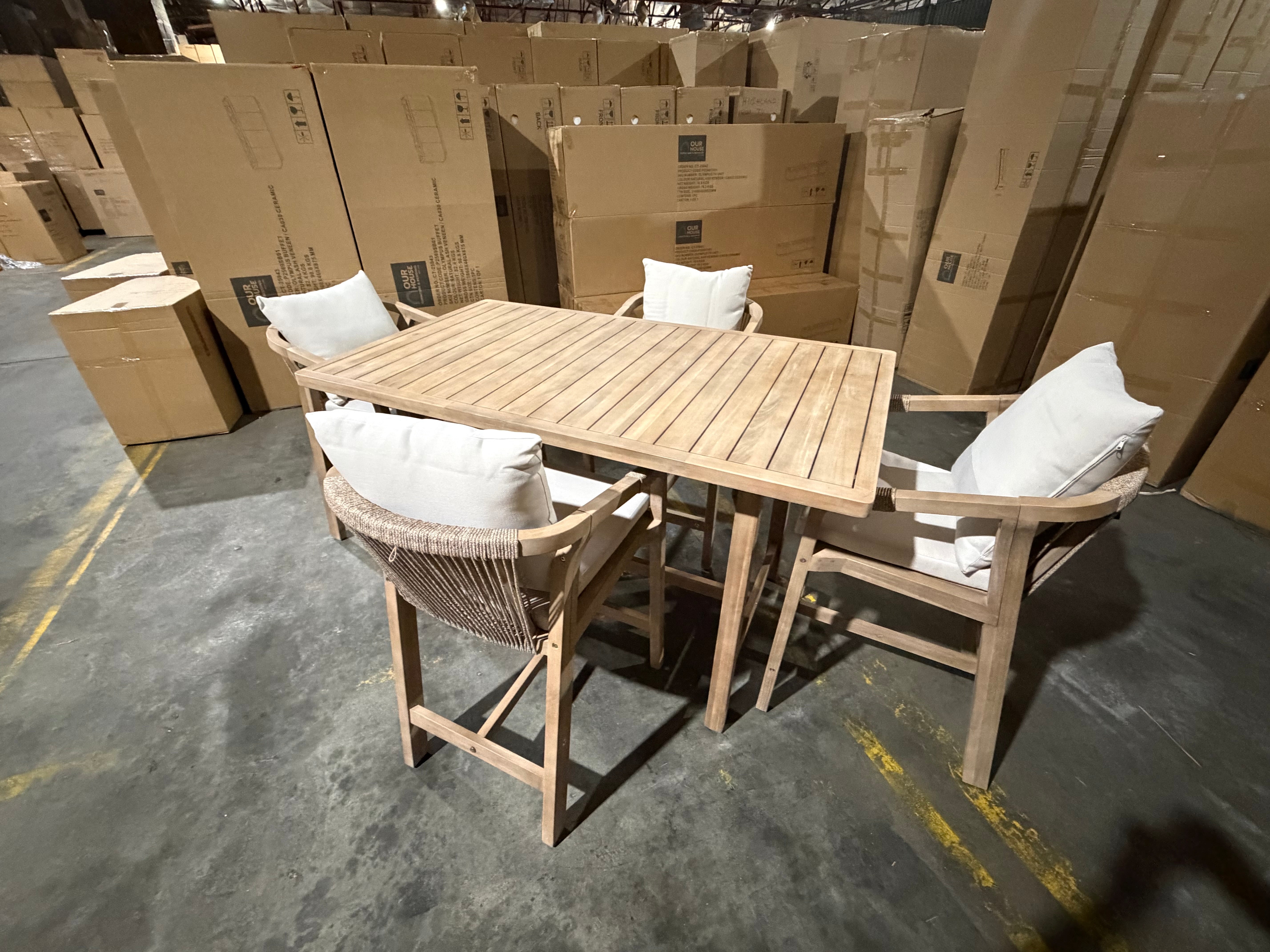 Replay 5pce Outdoor Bar Set