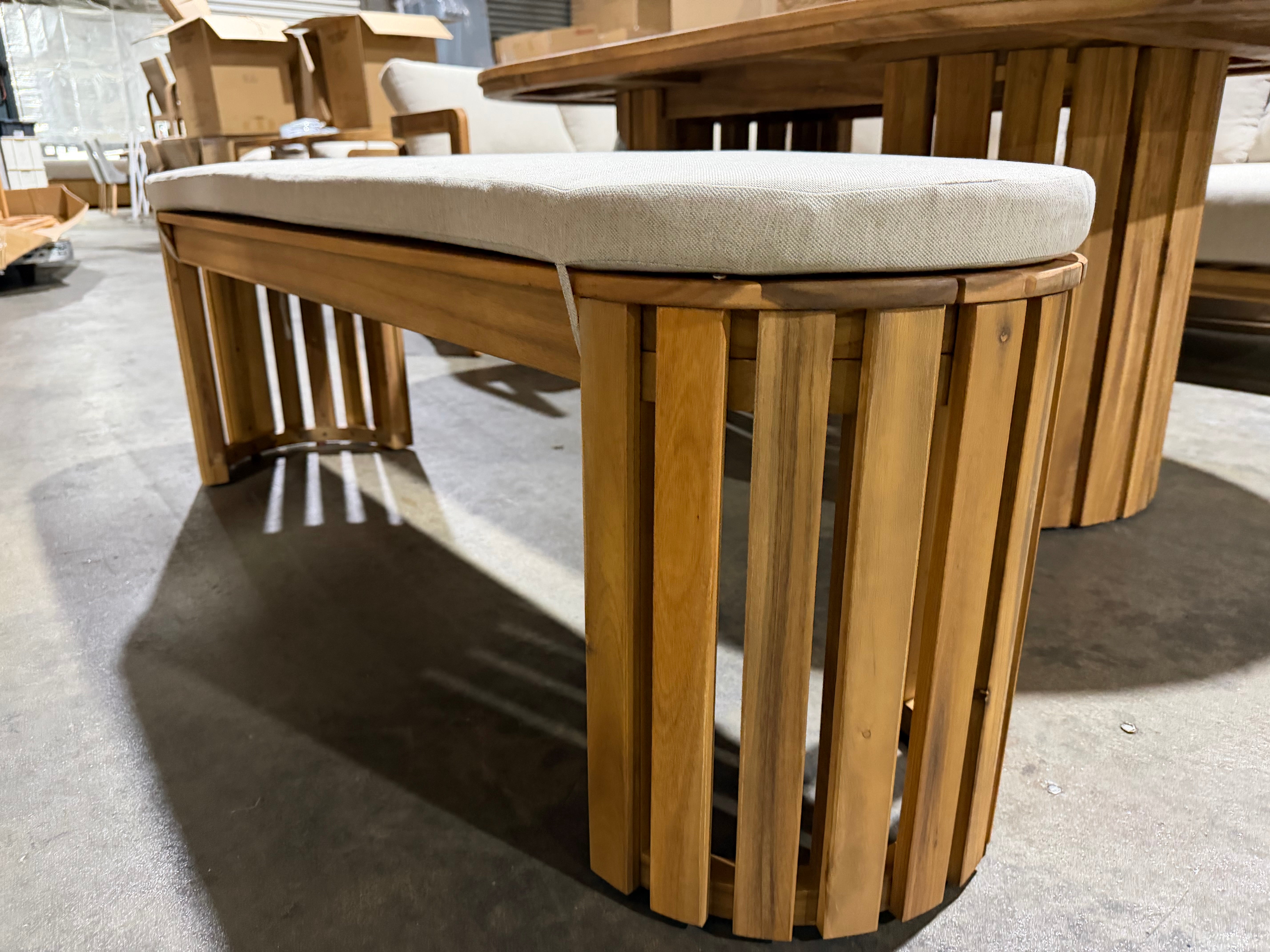 Volare Outdoor Dining Setting CNR Lounge 1700 Table & Bench Seat