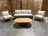 Volare 4pce Outdoor Lounge 3 Seater 2x Singles & Coffee Table