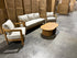 Volare 4pce Outdoor Lounge 3 Seater 2x Singles & Coffee Table