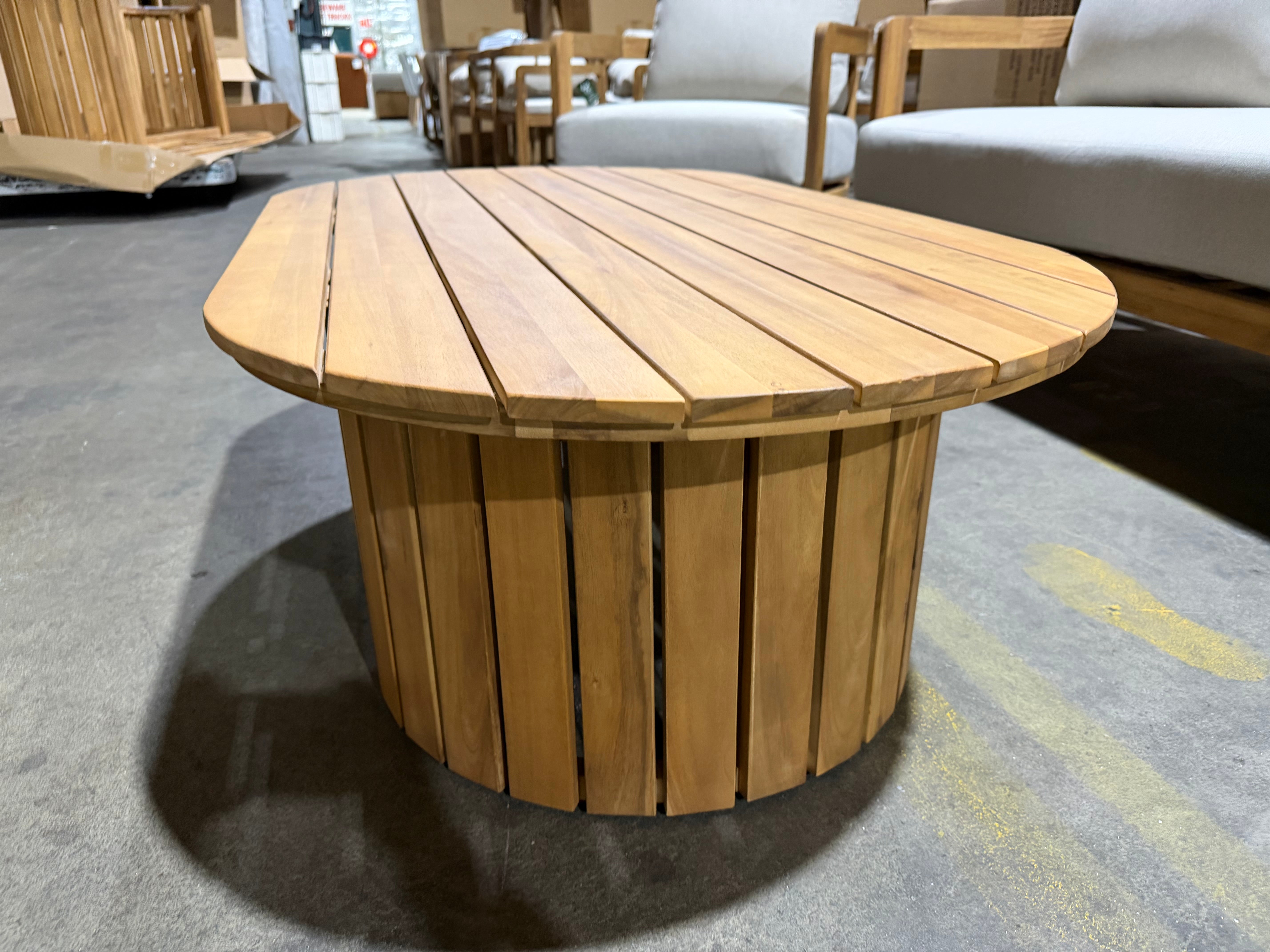 Volare 4pce Outdoor Lounge 3 Seater 2x Singles & Coffee Table