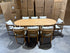 Volare 9pce Outdoor Setting 2300 Table 8 X Chairs