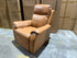 Icon Single Recliner With Triple Mech Electric Seat, Headrest & Lumbar In Tan
