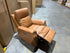 Icon Single Recliner With Triple Mech Electric Seat, Headrest & Lumbar In Tan