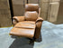 Icon Single Recliner With Triple Mech Electric Seat, Headrest & Lumbar In Tan