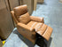 Icon Single Recliner With Triple Mech Electric Seat, Headrest & Lumbar In Tan