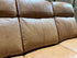 Icon 3 seater with Triple Mech Electric Seat, Headrest & Lumbar In Tan