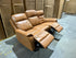 Icon 3 seater with Triple Mech Electric Seat, Headrest & Lumbar In Tan