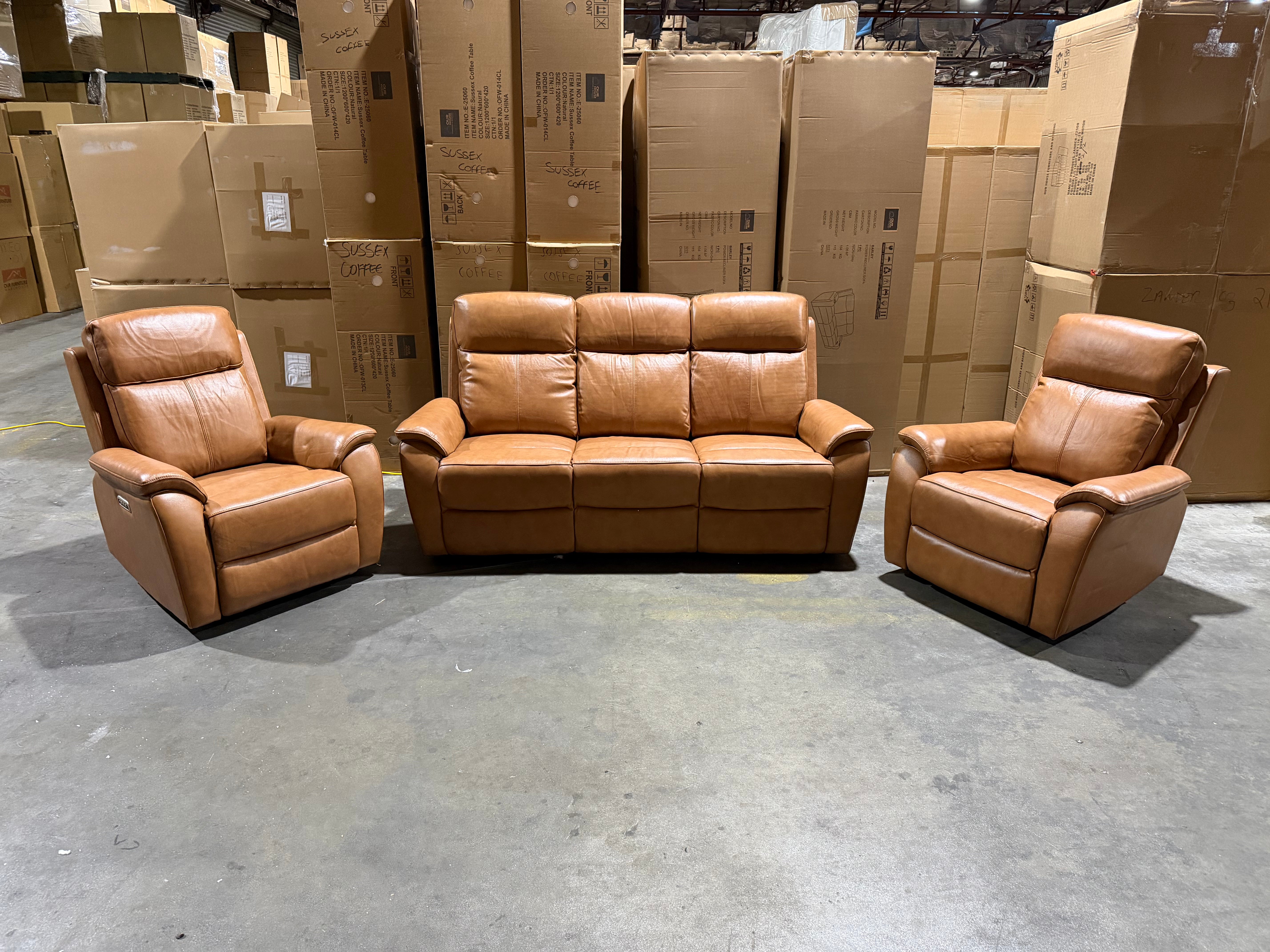 Icon 3+1+1 Package In Tan Triple Motor