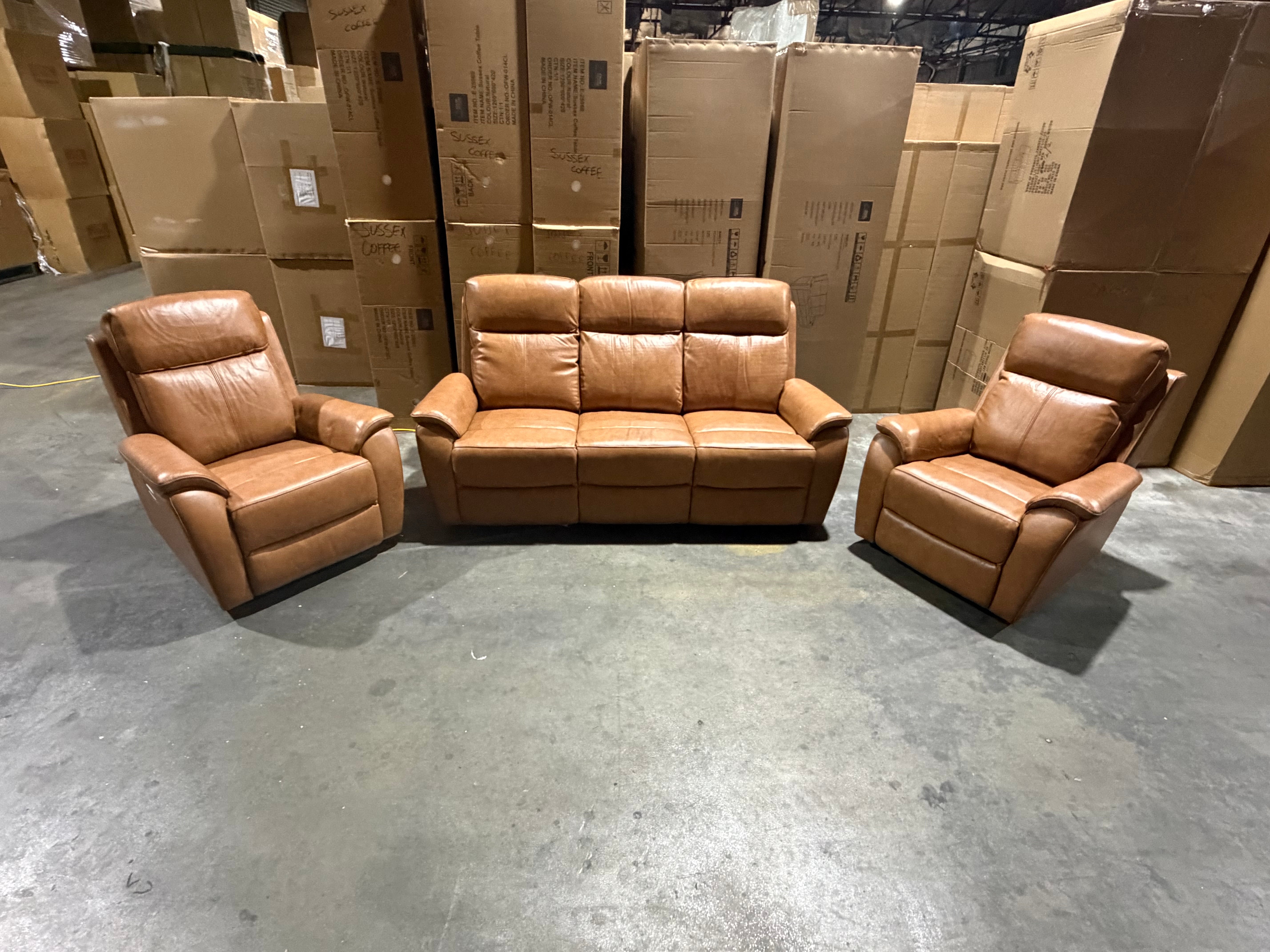 Icon 3+1+1 Package In Tan Triple Motor