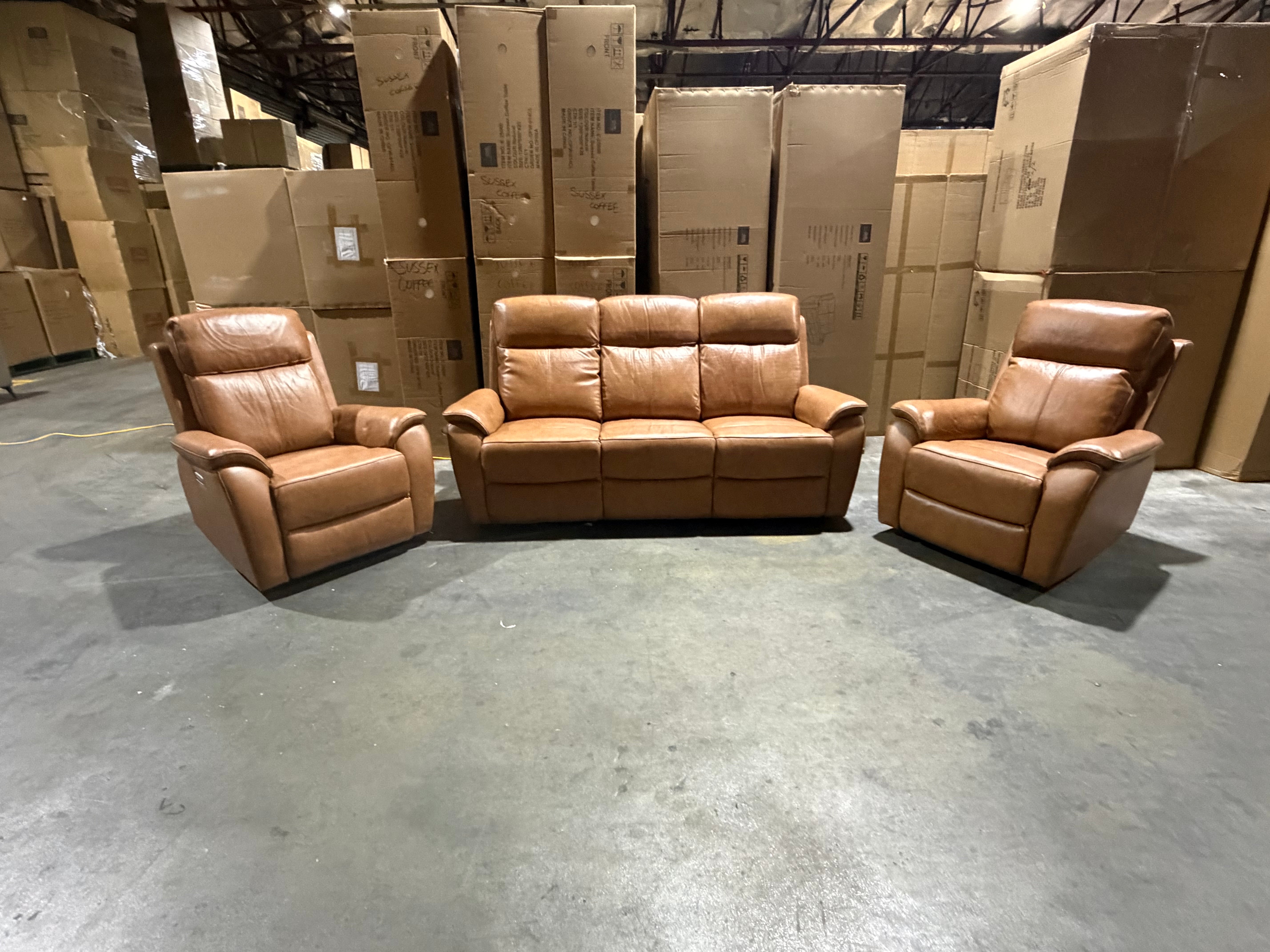 Icon 3+1+1 Package In Tan Triple Motor