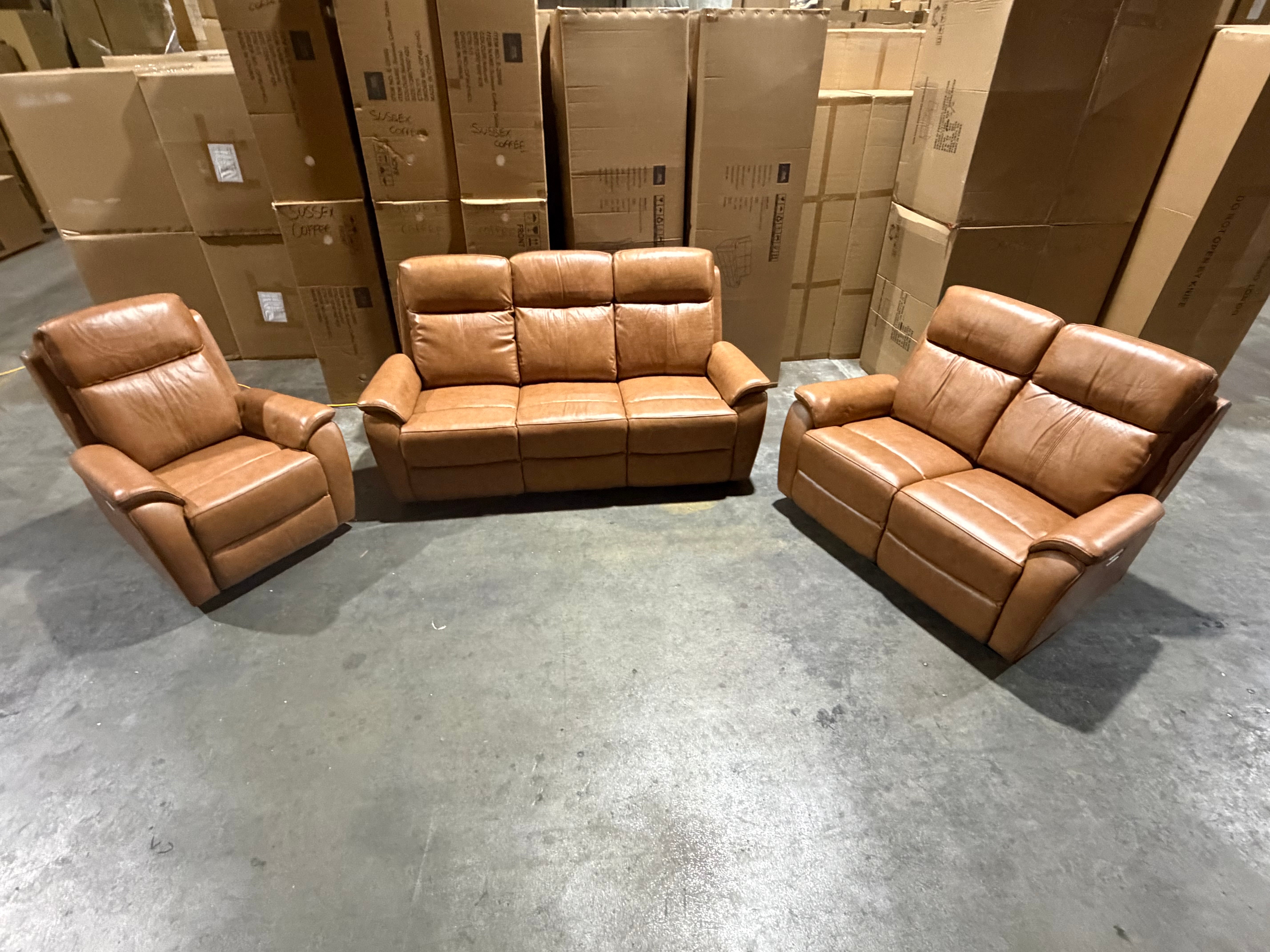 Icon 3+2+1 Package In Tan Triple Motor