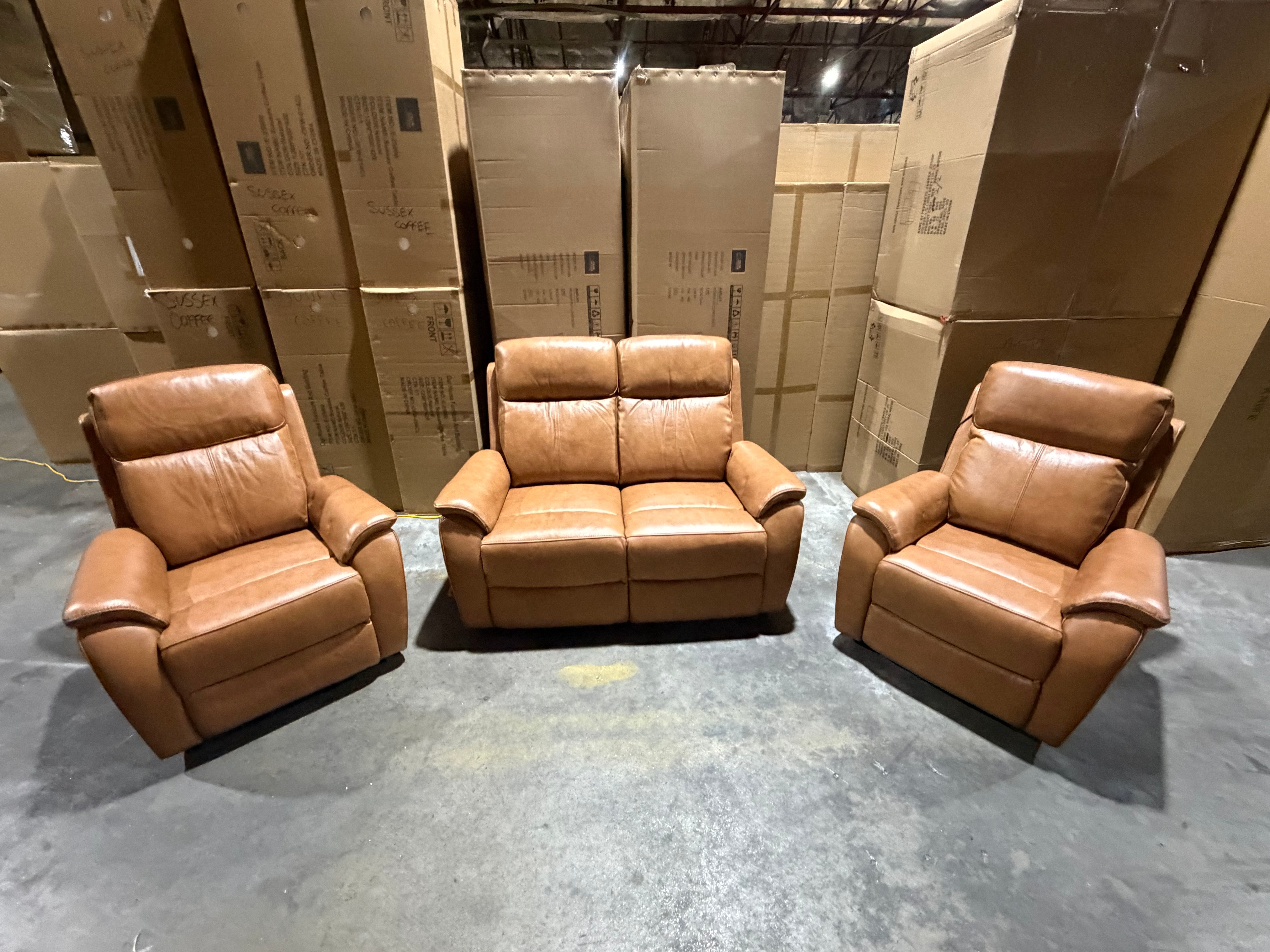 ICON 2+1+1 PACKAGE IN Tan Triple Motion