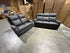 Icon 3+2 Seater Lounge Package In Matte Black Triple Motion