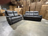 Icon 3+2 Seater Lounge Package In Matte Black Triple Motion