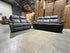 Icon 3+2 Seater Lounge Package In Matte Black Triple Motion