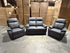 Icon 2+1+1 Lounge Package In Matte Black Triple Motion
