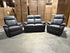 Icon 2+1+1 Lounge Package In Matte Black Triple Motion