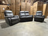 Icon 2+1+1 Lounge Package In Matte Black Triple Motion