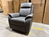 Icon Single Recliner With Triple Mech Electric Seat, Headrest & Lumbar In Matte Black