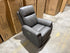 Icon Single Recliner With Triple Mech Electric Seat, Headrest & Lumbar In Matte Black