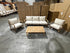 Lando 4pce Outdoor Lounge 3 seater 2 x Single Seats & Coffee Table