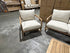 Lando 4pce Outdoor Lounge 3 seater 2 x Single Seats & Coffee Table