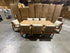 Lando 9pce Outdoor Setting 2400x1000 Table & 8x Chairs in Grey Wash