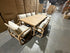 Lando 9pce Outdoor Setting 2400x1000 Table & 8x Chairs in Grey Wash