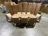 Lando 9pce Outdoor Setting 2400x1000 Table & 8x Chairs in Grey Wash