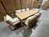 Lando 9pce Outdoor Setting 2400x1000 Table & 8x Chairs in Grey Wash