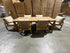 Lando 7pce outdoor setting 1800 Table & 6x Chairs In Grey Wash