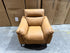 Oasis Single Recliner Leather Match (TAN)
