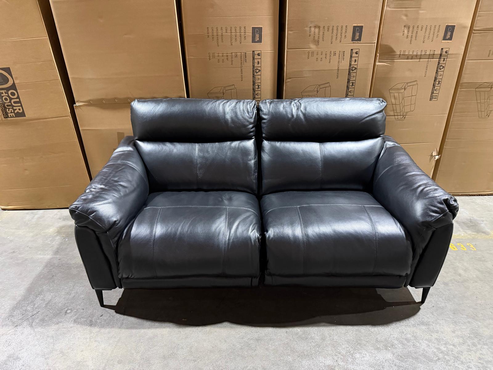 Oasis 2 Seater Electric Recliner (BLACK)