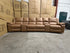 Bradford Home Theatre lounge 4 electric recliners in Tan