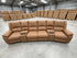 Bradford Home Theatre lounge 4 electric recliners in Tan