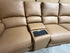 Bradford Home Theatre lounge 4 electric recliners in Tan