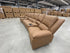 Bradford Home Theatre lounge 4 electric recliners in Tan