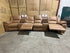 Bradford Home Theatre lounge 4 electric recliners in Tan