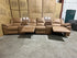 Bradford Home Theatre lounge 4 electric recliners in Tan