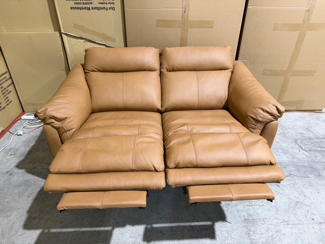 Oasis 2 Seater Electric Recliners (Tan)
