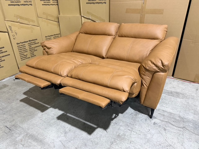 Oasis 2 Seater Electric Recliners (Tan)