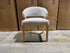 Layton Dining Chair Grey Fabric With Natural Leg