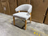 Layton Dining Chair Grey Fabric With Natural Leg