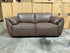 Sapphire 2 Seater Sofa In Brown Leather