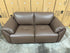 Sapphire 2 Seater Sofa In Brown Leather