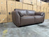 Sapphire 2 Seater Sofa In Brown Leather